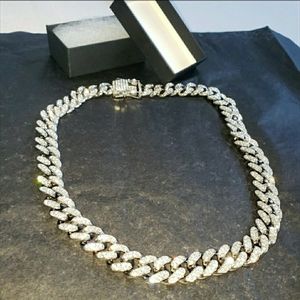 Miami Cuban Iced Out Chain (18 inches)